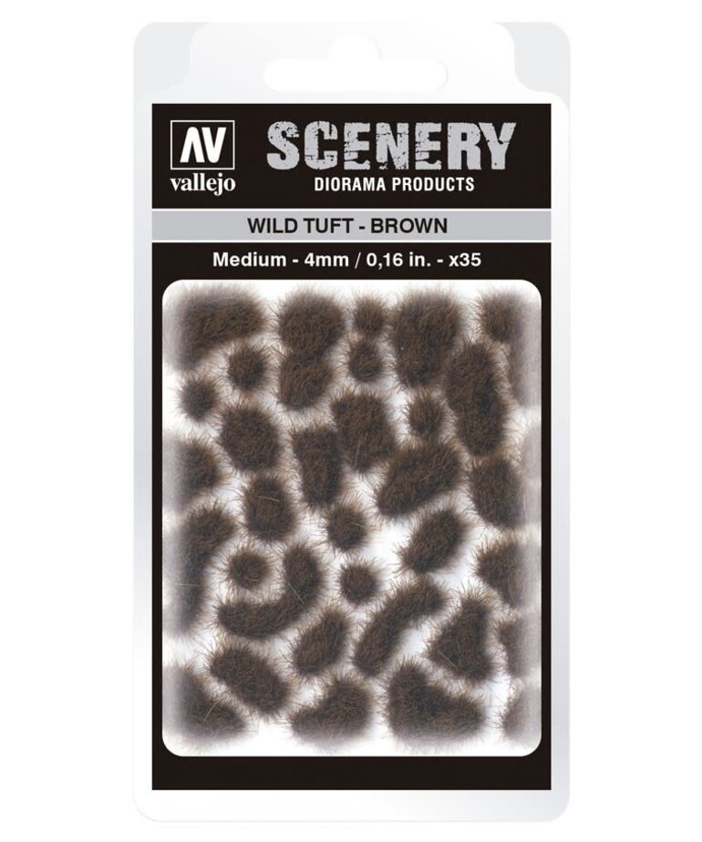 Vallejo Vallejo Scenery SC411: Wild: Tuft Brown Medium (35)