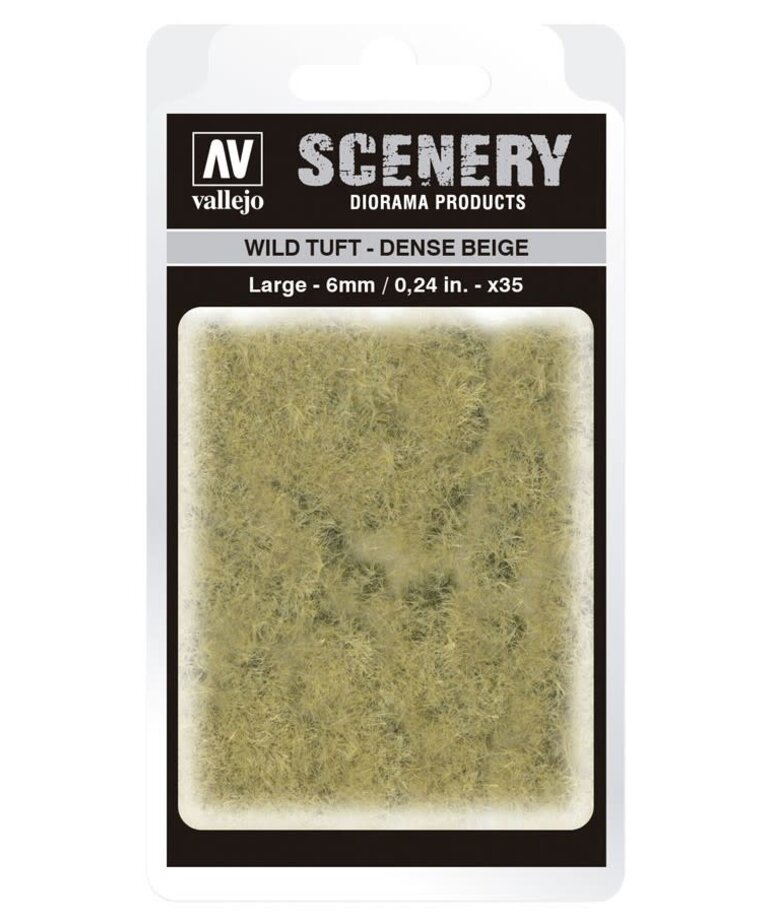 Vallejo Vallejo Scenery SC412: Wild: Tuft Dense Beige Large (35)