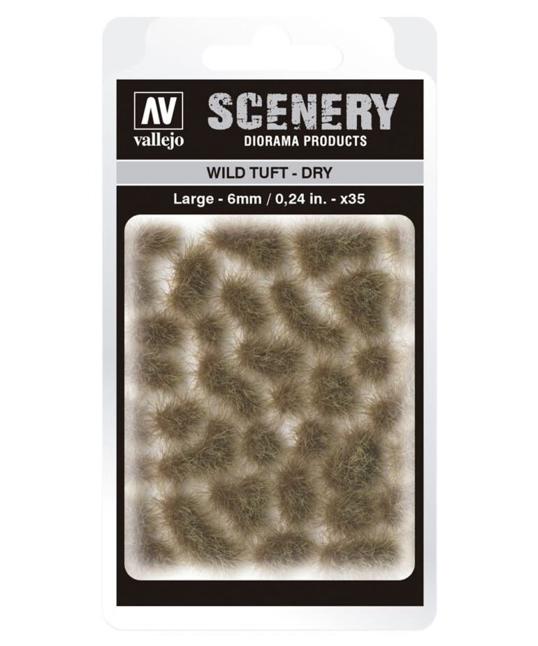 Vallejo Vallejo Scenery SC419: Wild: Tuft Dry Large (35)