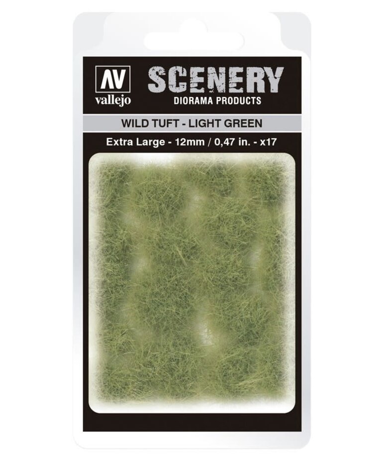 Vallejo Vallejo Scenery SC426: Wild: Tuft Light Green XL (17)