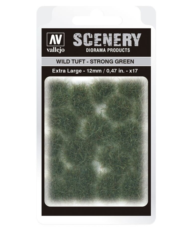 Vallejo Vallejo Scenery SC427: Wild: Tuft Strong Green XL (17)