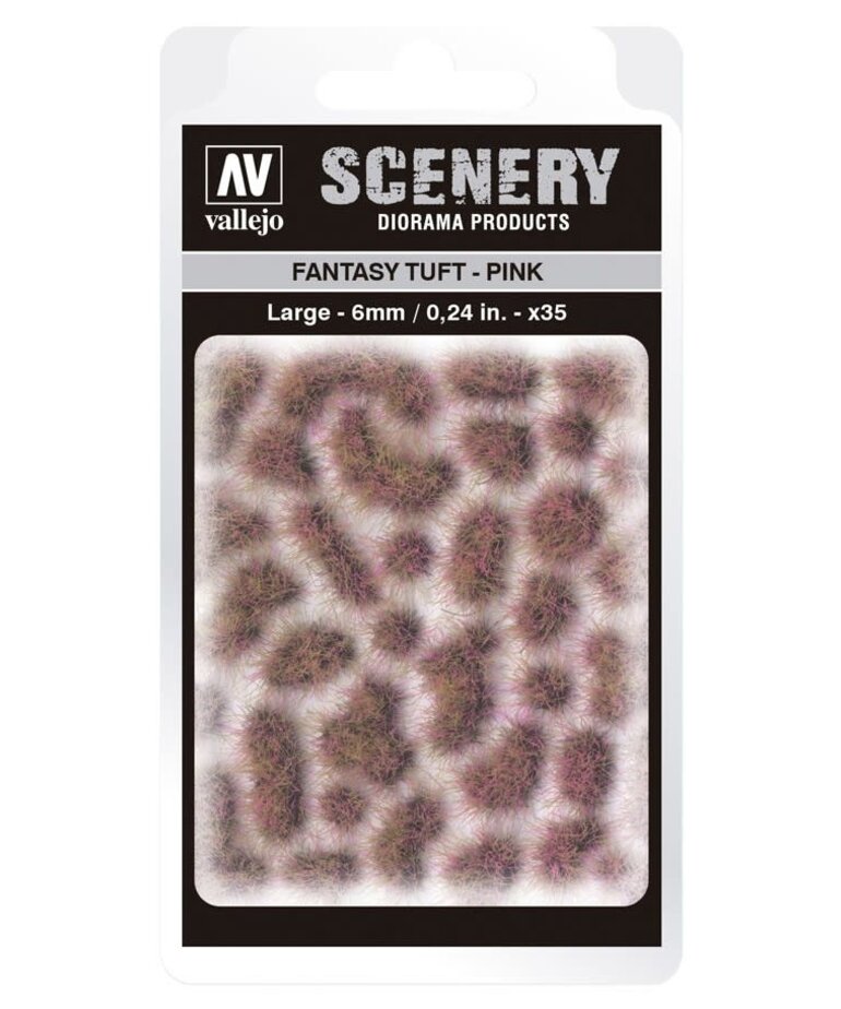 Vallejo Vallejo Scenery SC433: Fantasy: Tuft Pink Large (35)