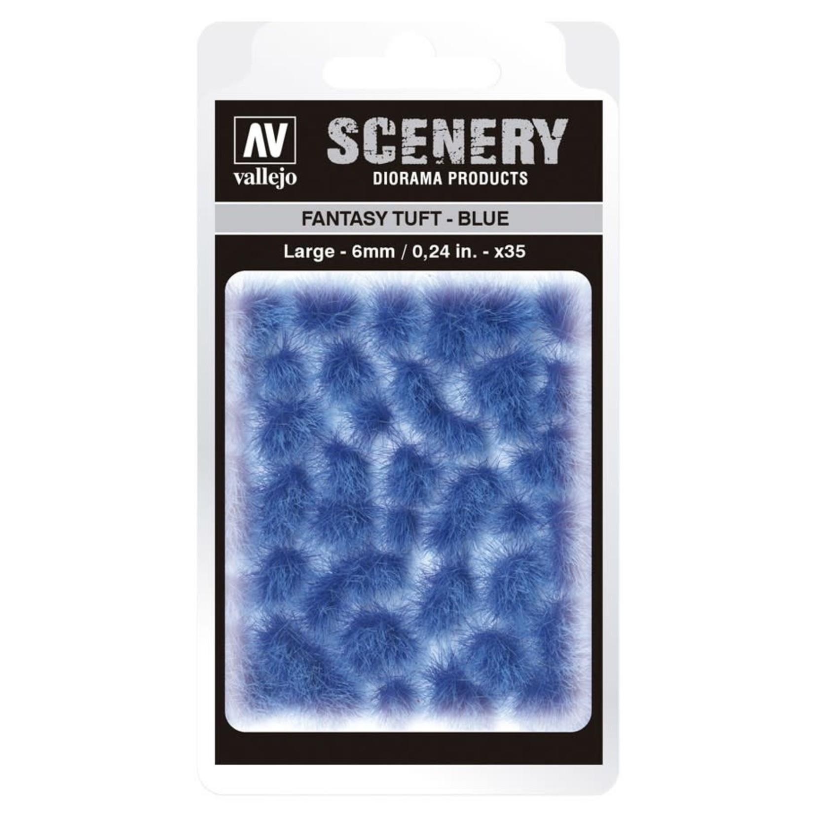 Vallejo Vallejo Scenery SC434: Fantasy: Tuft Blue Large (35)