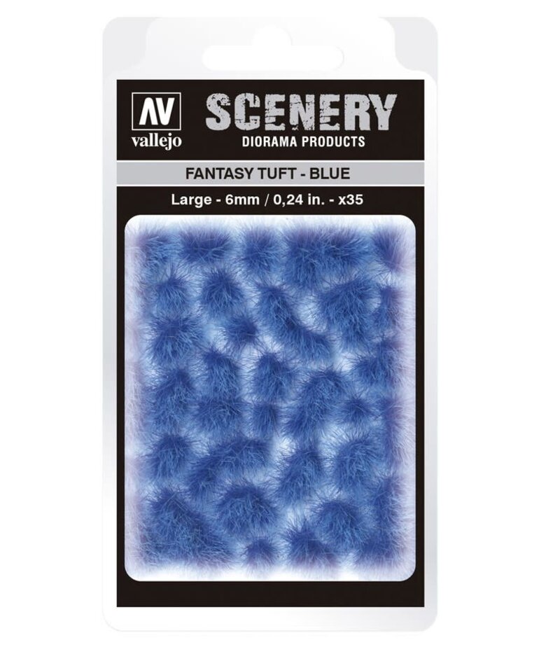 Vallejo Vallejo Scenery SC434: Fantasy: Tuft Blue Large (35)