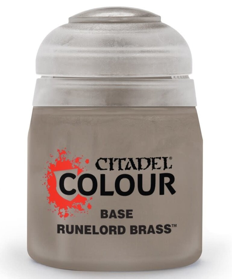 Citadel Base Runelord Brass 12ml pot