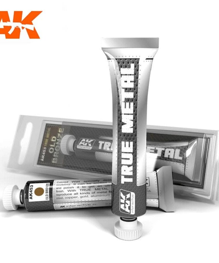 AK Interactive AK453 True Metal Old Bronze