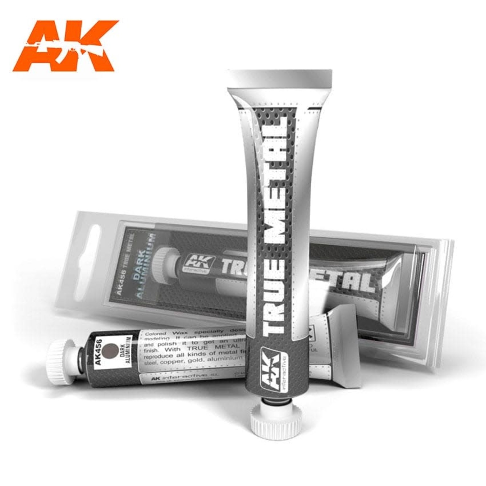 AK Interactive AK456 True Metal Dark Aluminium