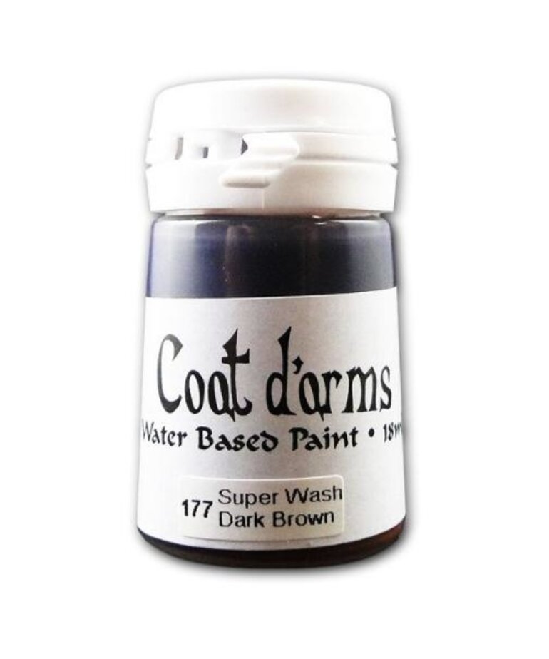 Coat D' Arms Coat D'Arms 177 Super Wash - Dark Brown 18ml