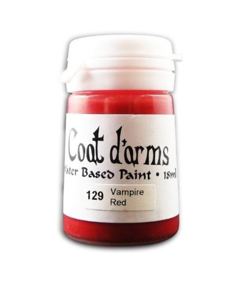 Coat D' Arms Coat D'Arms 129 Vampire Red 18ml
