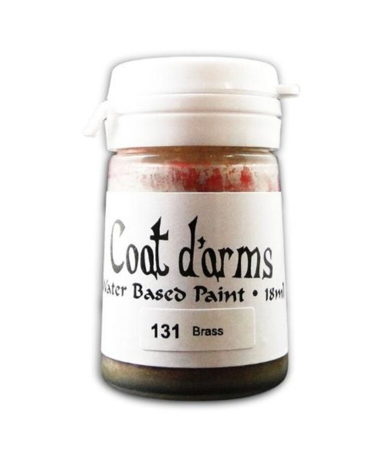 Coat D' Arms Coat D'Arms 131 Brass 18ml
