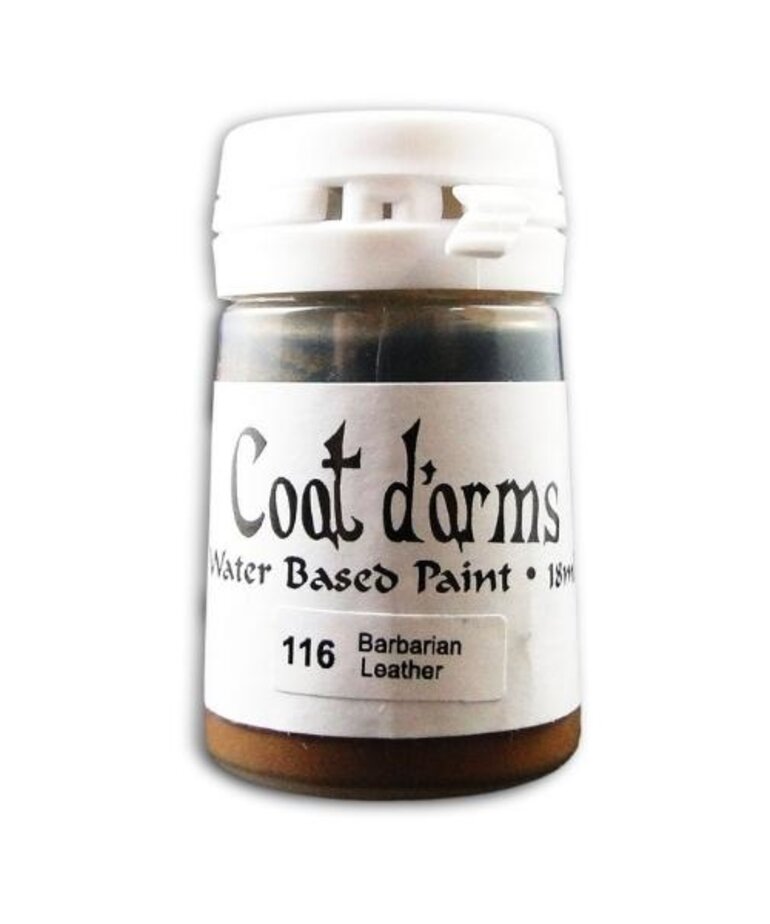 Coat D' Arms Coat D'Arms 116 Barbarian Leather 18ml