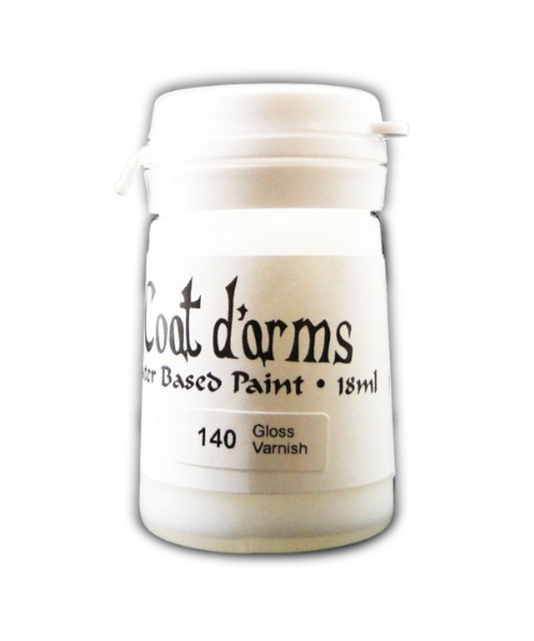 Coat D' Arms Coat D'Arms 140 Gloss Varnish 18ml