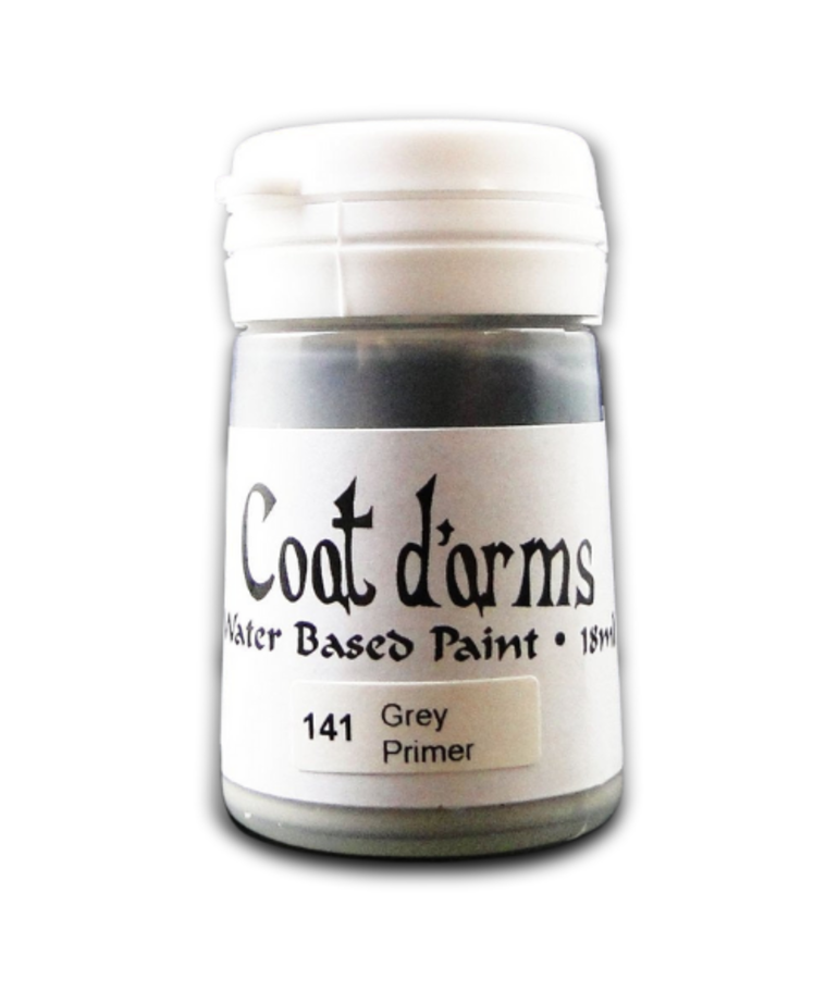 Coat D' Arms Coat D'Arms 141 Grey Primer 18ml