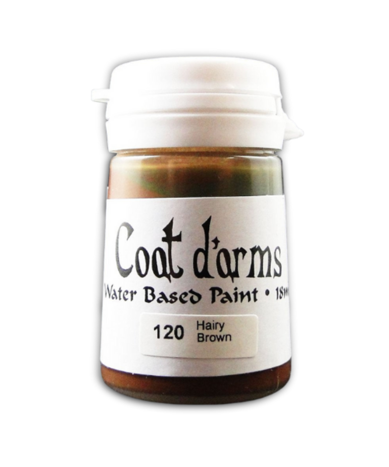 Coat D' Arms Coat D'Arms 120 Hairy Brown 18ml