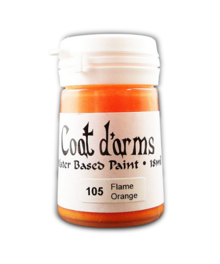 Coat D' Arms Coat D'Arms 105 Flame Orange 18ml