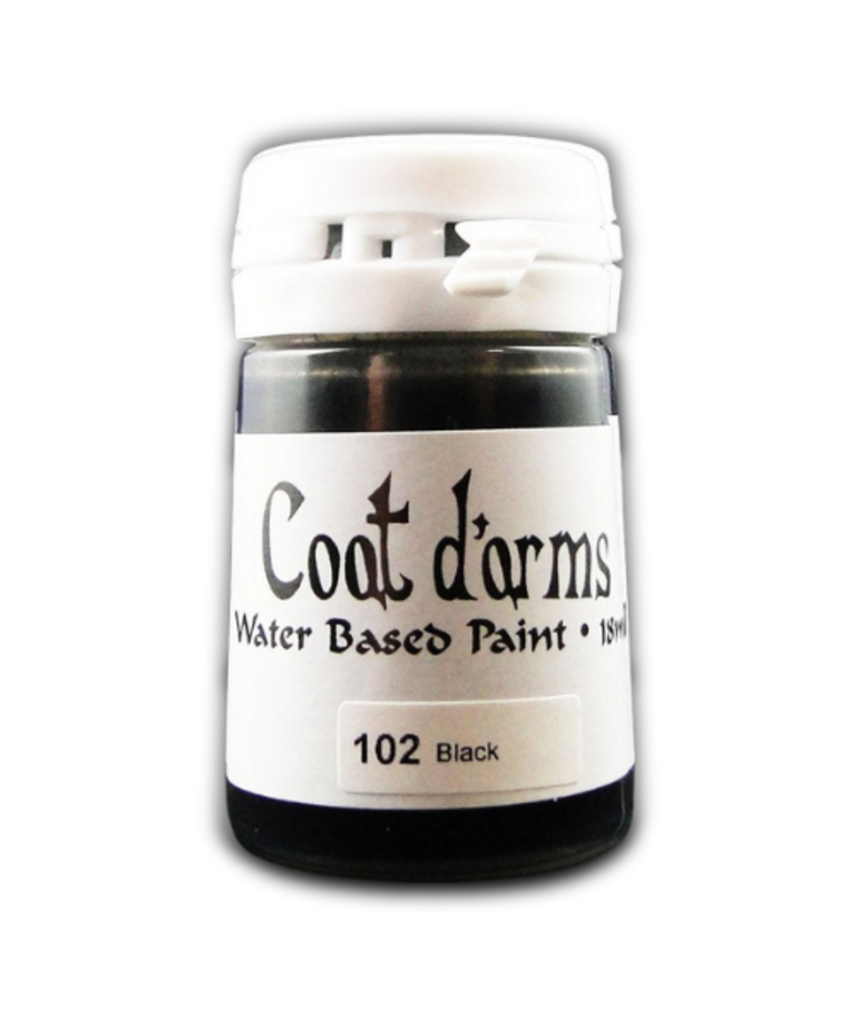 Coat D' Arms Coat D'Arms 102 Black 18ml