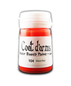 Coat D' Arms Coat D'Arms 104 Blood Red 18ml