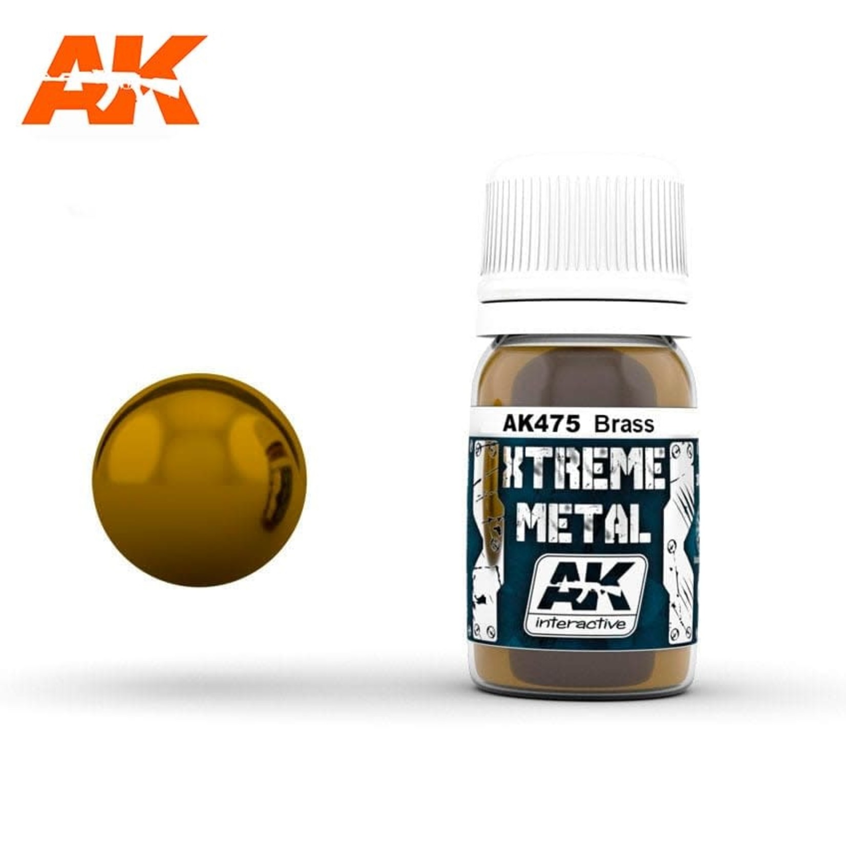 AK Interactive AK475 Xtreme Metal Brass 30ml