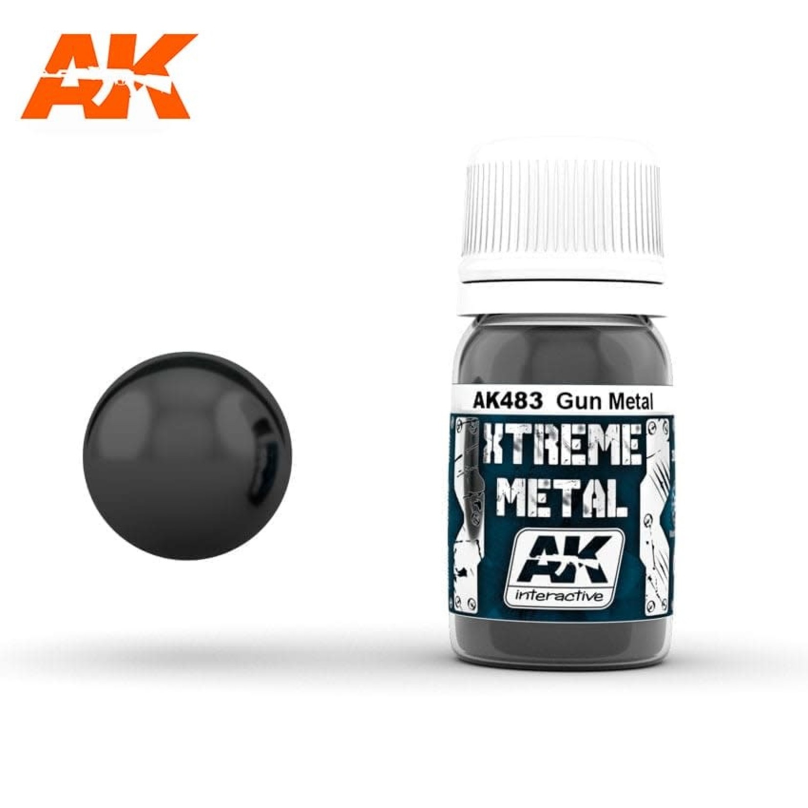 AK Interactive AK483 Xtreme Metal Gun Metal 30ml