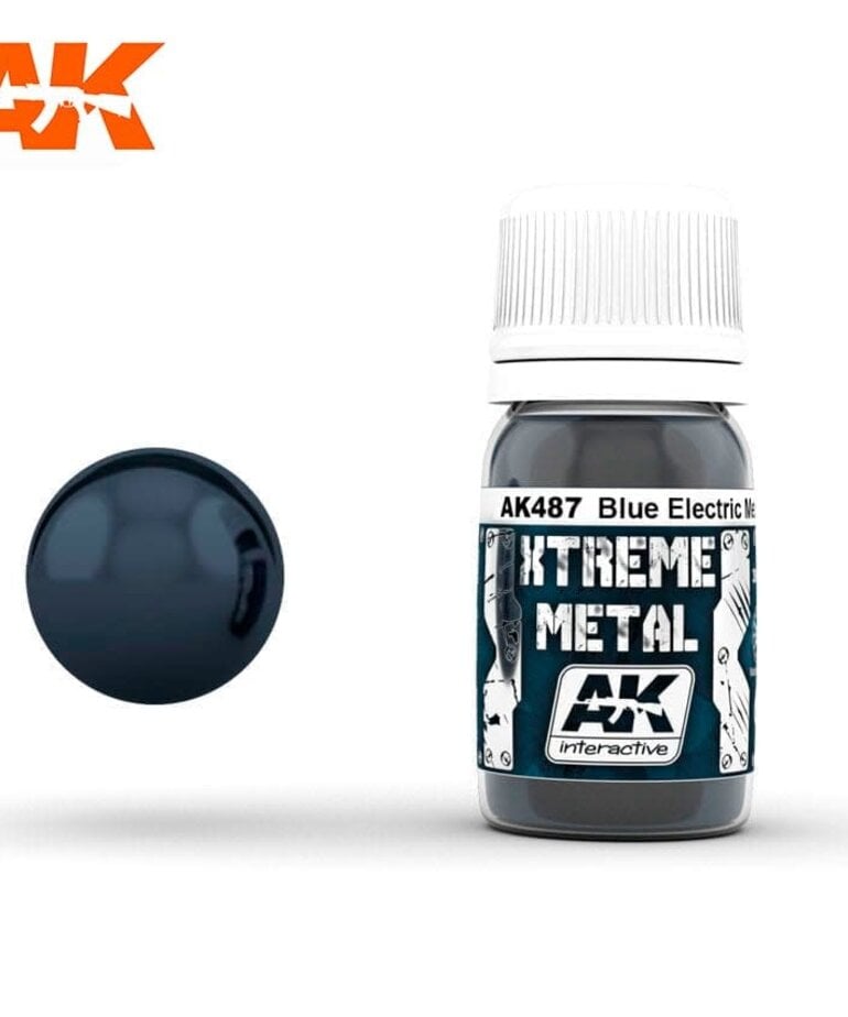 AK Interactive AK487 Xtreme Metal Metallic Blue 30ml