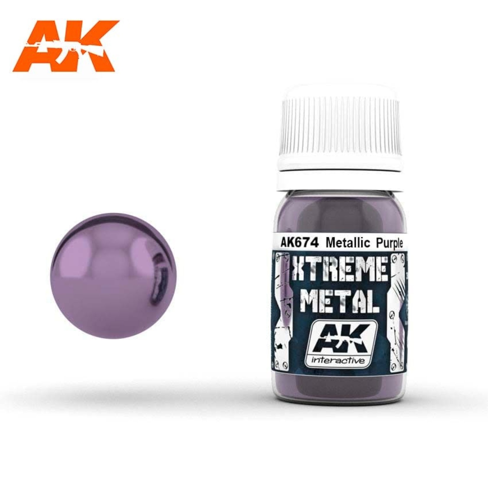 AK Interactive AK674 Xtreme Metal Metallic Purple 30ml