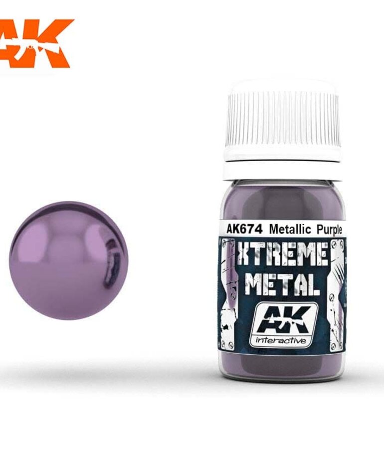 AK Interactive AK674 Xtreme Metal Metallic Purple 30ml