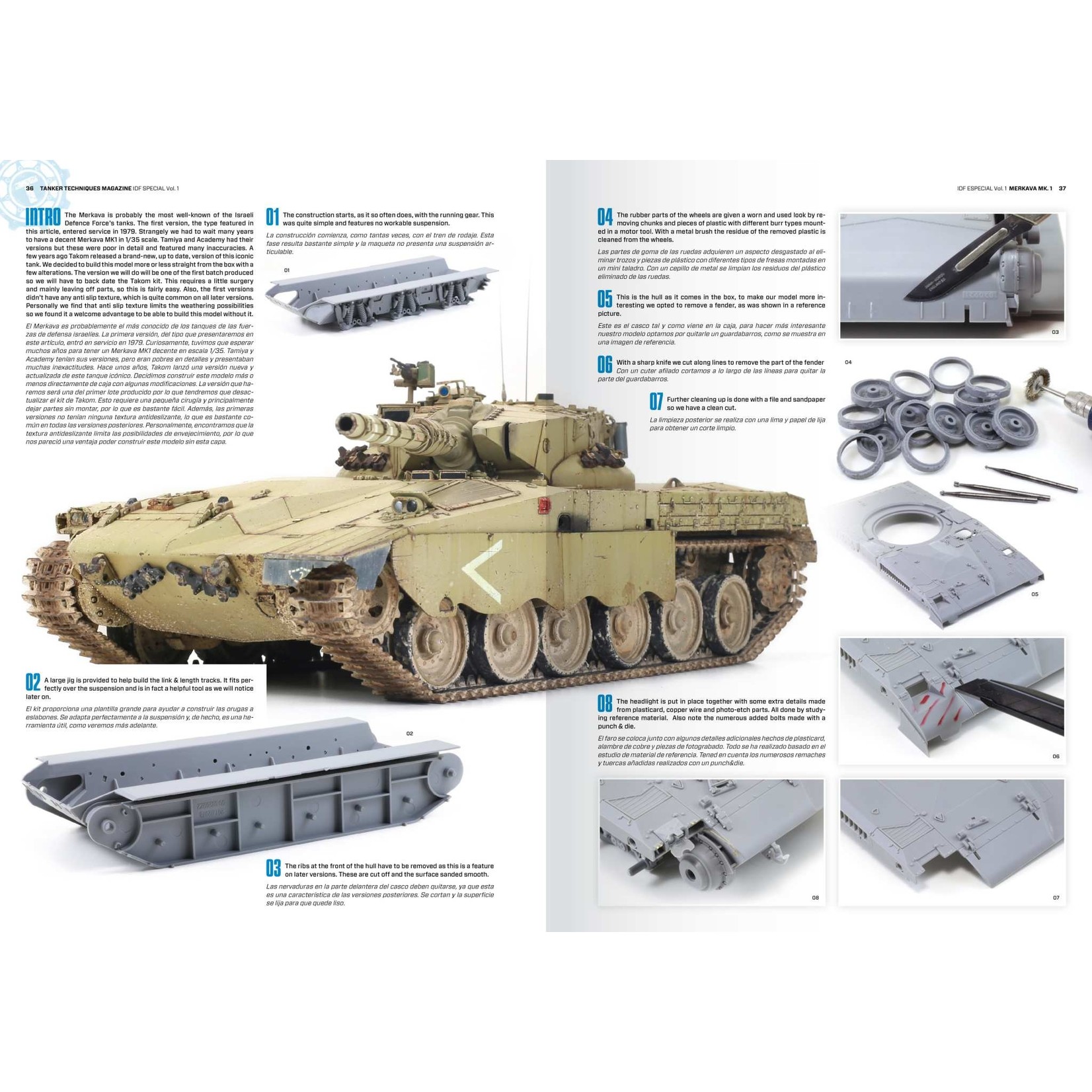 AK Interactive AK Interactive Tanker - IDF Special Issue Vol. 1 - Bilingual