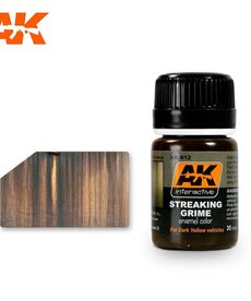 AK Interactive AK012 Weathering Effects Streaking Grime 35ml