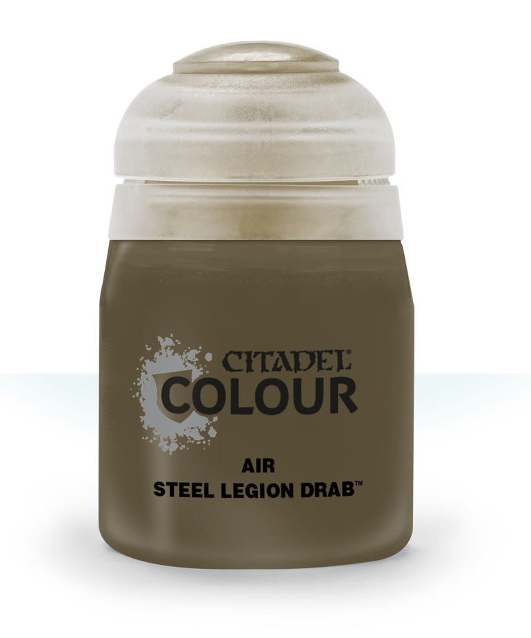 Citadel DISCONTINUED: Air Steel legion Drab 24ml pot Air