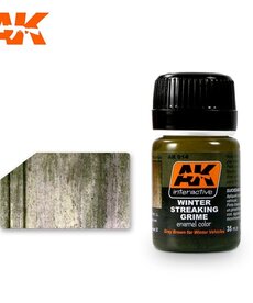 AK Interactive AK014 Weathering Effects Winter Streaking Grime 35ml