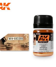 AK Interactive AK022 Weathering Effects Africa Dust Effects 35ml