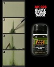 AK Interactive AK026 Weathering Effects  Slimy Grime Dark 35ml