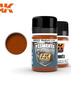 AK Interactive AK043 Pigments Medium Rust 35ml