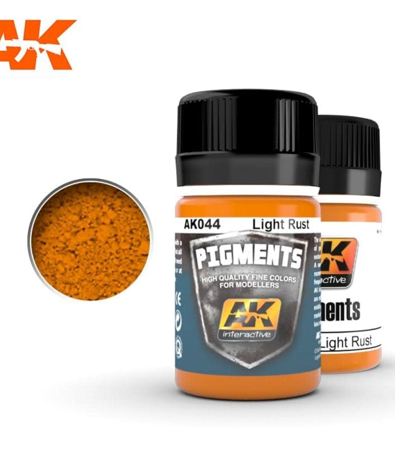 AK Interactive AK044 Pigments Light Rust 35ml