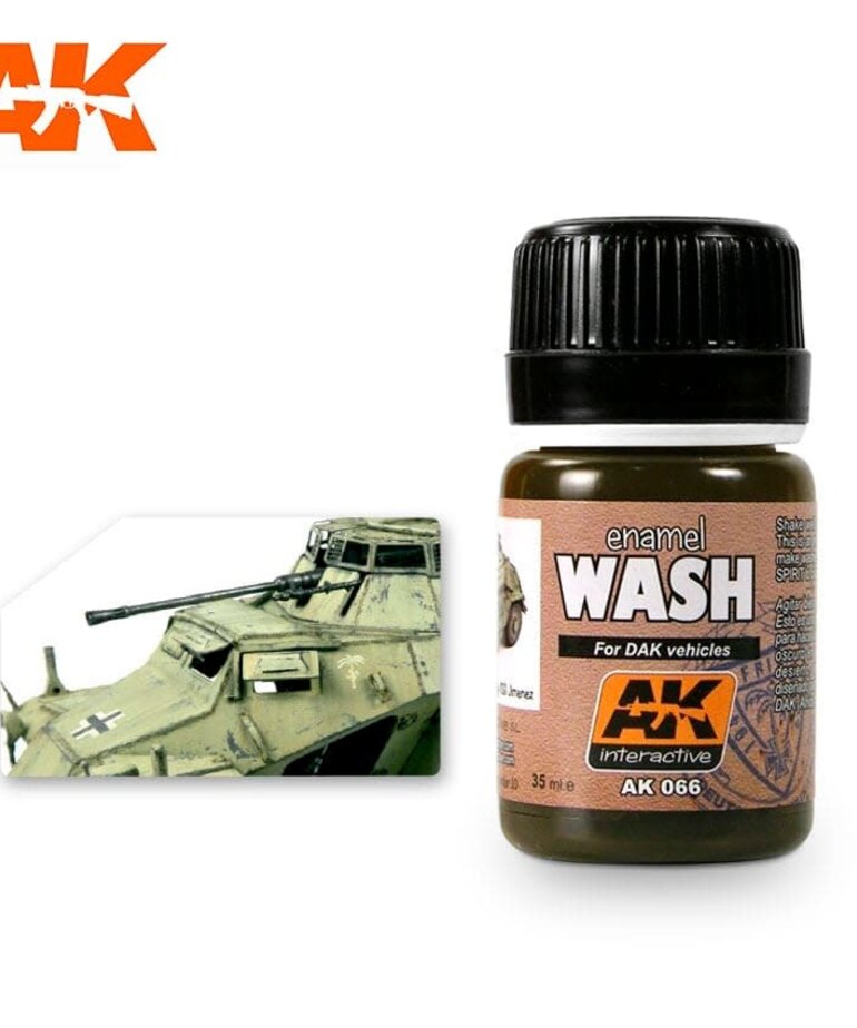 AK Interactive AK066 Weathering Effects  Wash for DAK Vehicles 35ml