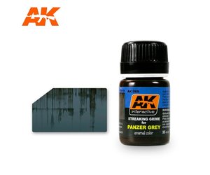 AK069 Weathering Effects Streaking Grime for Panzer Grey 35ml - Hard Knox  Games