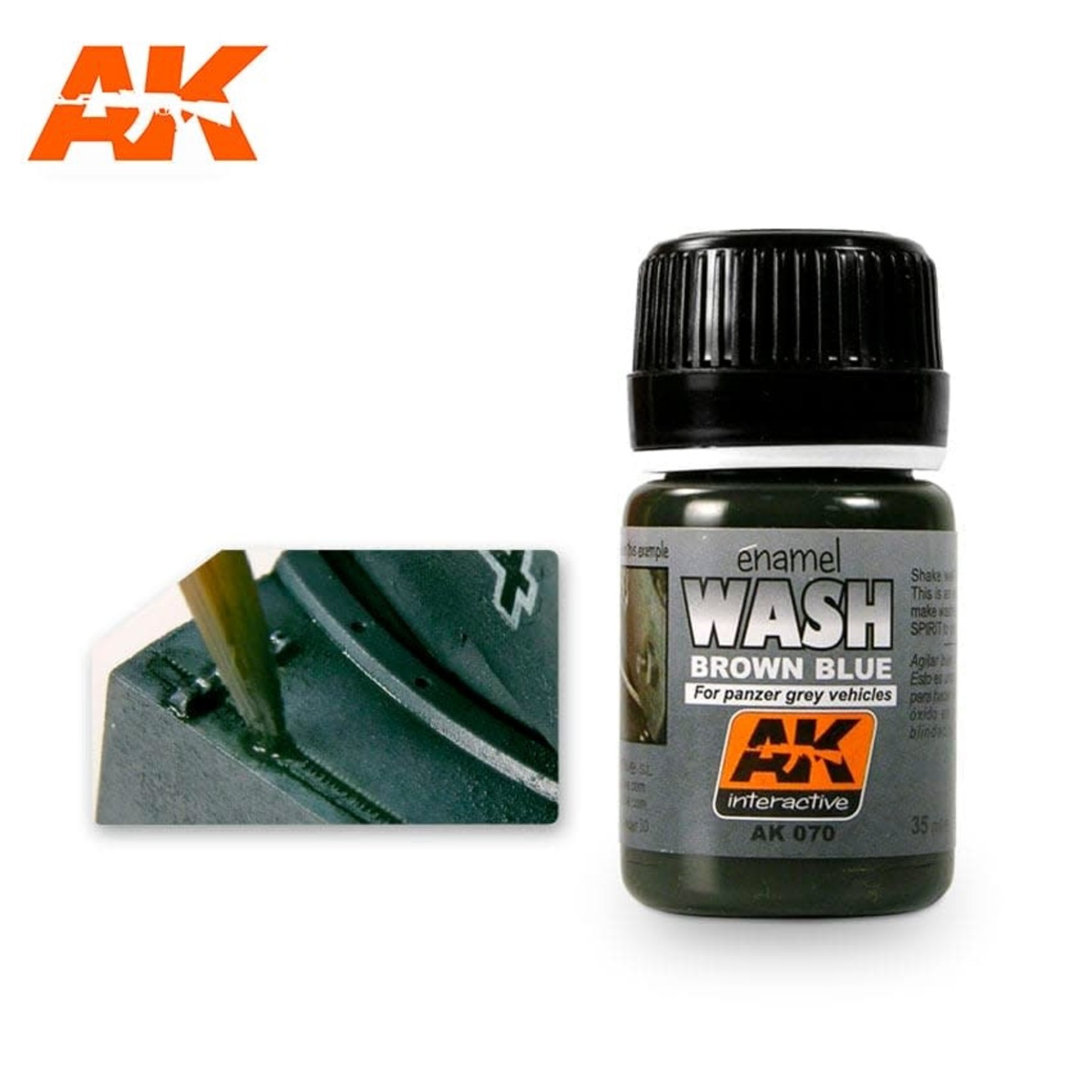 Vallejo Wash FX - Dark Brown (35ml)