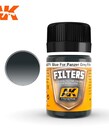 AK Interactive AK071 Weathering Effects Filter Blue for Panzer Grey 35ml