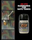 AK Interactive AK074 Weathering Effects Rainmarks for NATO Tanks 35ml