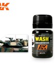 AK Interactive AK075 Weathering Effects Wash for NATO Camo Vehicles 35ml