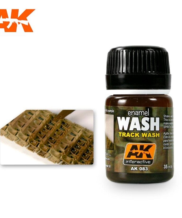 AK Interactive AK083 Weathering Effects Track Wash 35ml
