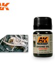 AK Interactive AK084 Weathering Effects Engine Oil Glossy Finish  35ml