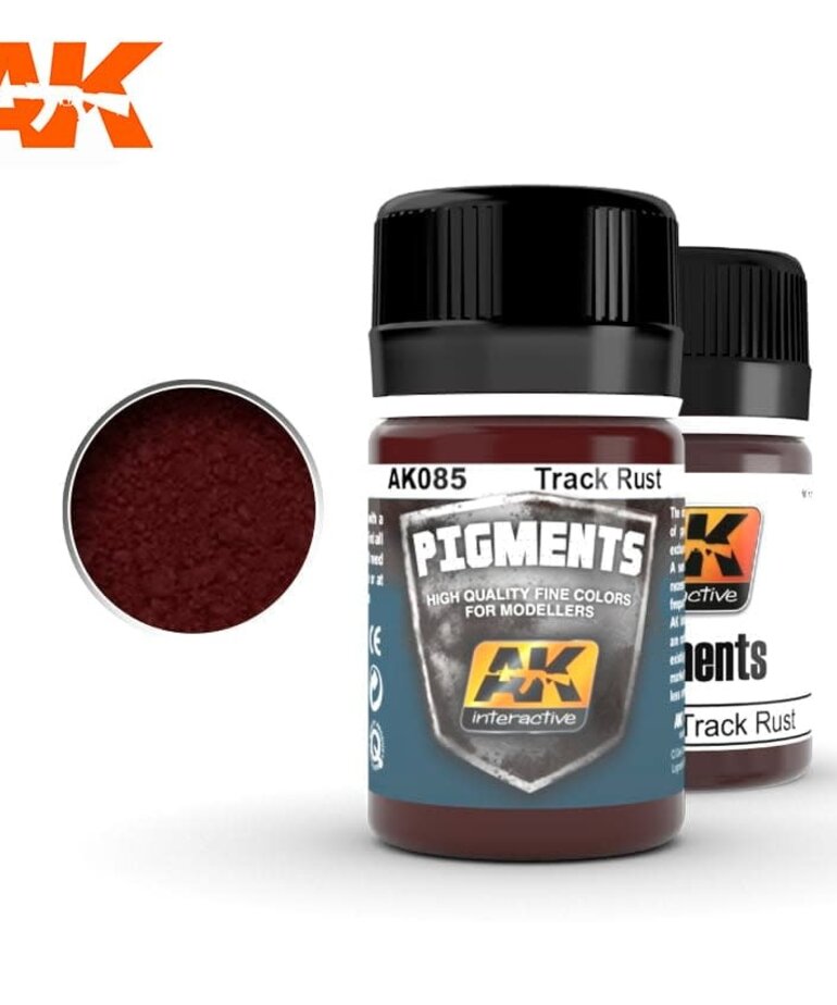 AK Interactive AK085 Pigments Track Rust 35ml