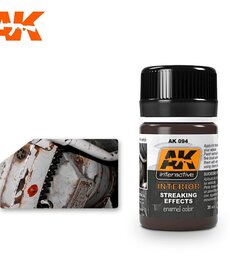 AK Interactive AK094 Weathering Effects Interior Streaking Grime 35ml