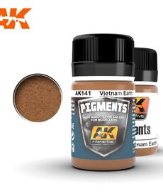 AK Interactive AK141 Pigments Vietnam Earth 35ml AK Interactive AK141 Pigments Vietnam Earth 35ml