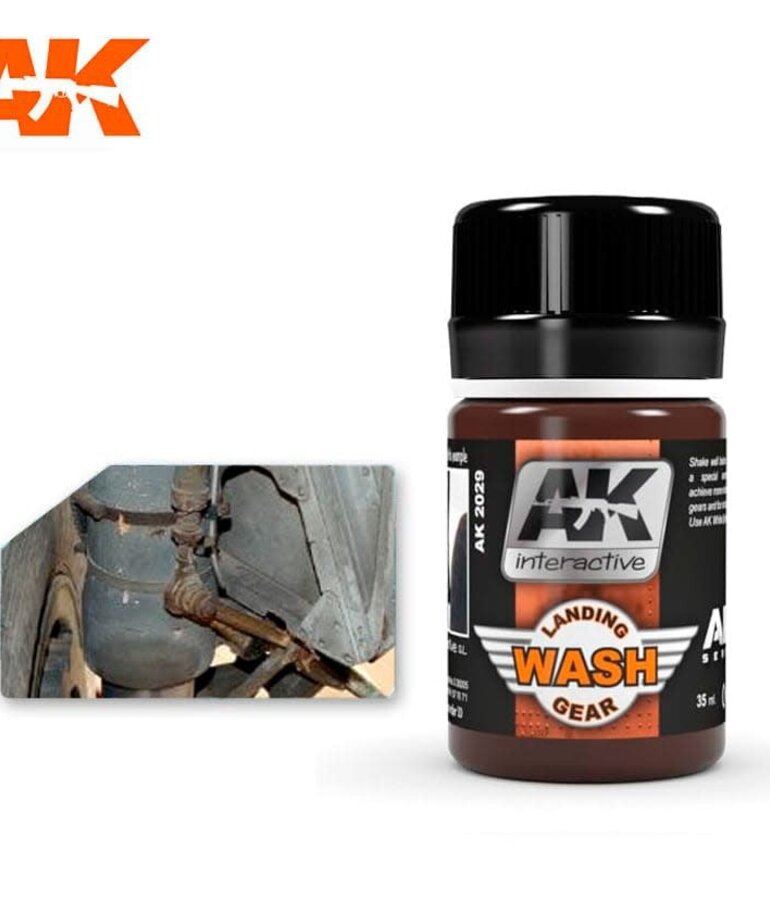 AK Interactive AK2029  Weathering Effects Wash Landing Gear 35ml