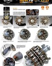 AK Interactive AK2033 Weathering Effects Wash Engine & Turbines 35ml