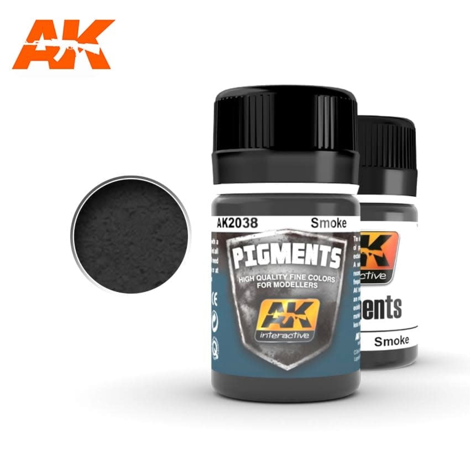 AK Interactive AK2038 Pigments Smoke 35ml