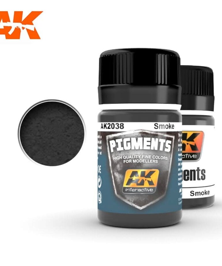 AK Interactive AK2038 Pigments Smoke 35ml