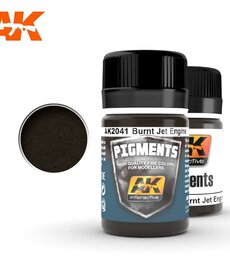 AK Interactive AK2041 Pigments Burnt Jet Engine 35ml AK Interactive AK2041 Pigments Burnt Jet Engine 35ml